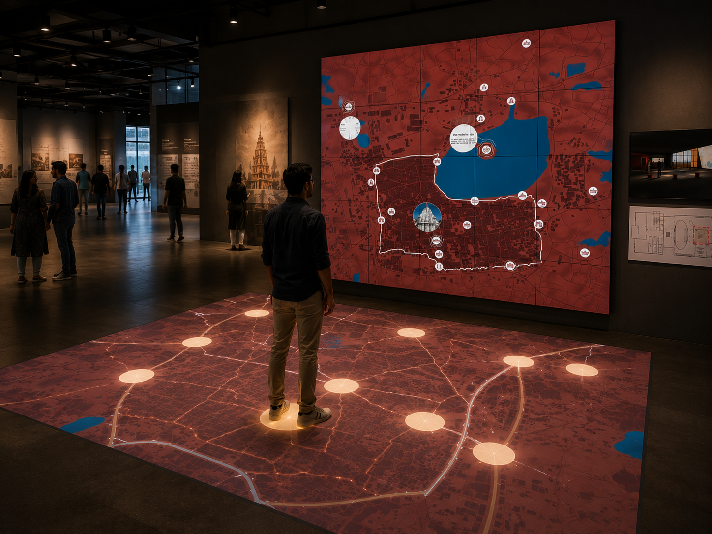Heritage Sites of Vadnagar – Interactive Museum Installation